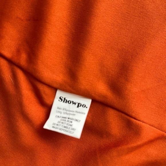 SHOWPO RUST WRAP DRESS - Picture 6 of 7